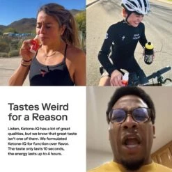 Ketone-IQ® Shots (2 Oz. Single Serve) -FastStride Gear Image Gallery KIQ Taste