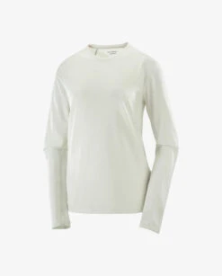 Salomon Women's Shakeout Core Long Sleeve Tee (Icicle)