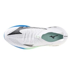 Mizuno Men's Neo Zen (005H - White/Frontier Blue) -FastStride Gear Image37 c624c51d 3a1d 4ddd b1ff f018722b3618