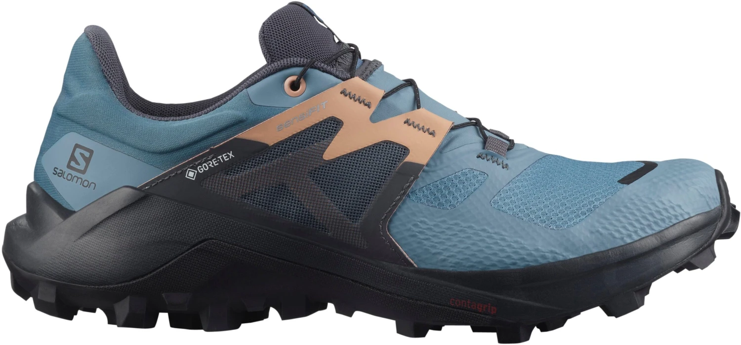 Salomon Women's Wildcross 2 GTX (Bluestone / Ebony / Sirocco) 3 Salomon Women's Wildcross 2 GTX (Bluestone / Ebony / Sirocco)