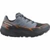 Salomon Men’s Thundercross GORE-TEX (Flint Stone/Carbon/Orange Pepper) -FastStride Gear L47383100 0 GHO THUNDERCROSSGTXFlintStone Carbon OrangePepper