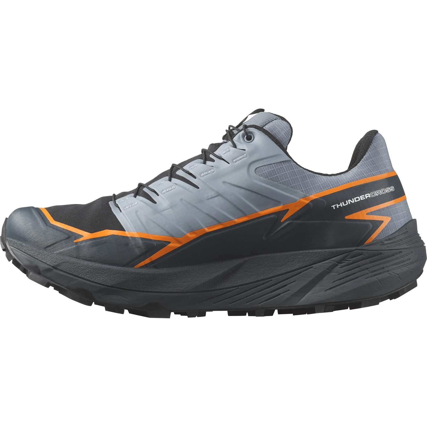 Salomon Men’s Thundercross GORE-TEX (Flint Stone/Carbon/Orange Pepper) 4 Salomon Men’s Thundercross GORE-TEX (Flint Stone/Carbon/Orange Pepper) - Image 2