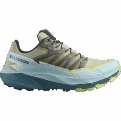 Front Page 14 Salomon Womenâs Thundercross (Alfalfa/Turquoise/Sunlight)