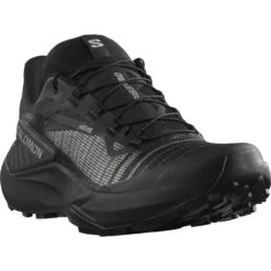 Salomon Men's Genesis (Black/Black/Ftw Silver) -FastStride Gear L49137700 5 GHO GENESISBlack Black S rendition JPG 2000px max