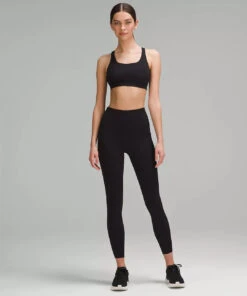 Lululemon Women's Energy Bra Medium Support, B–D Cups (Black) -FastStride Gear LW2EB2S 0001 3