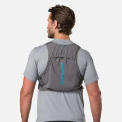Nathan Pinnacle Breeze 4 Liter Hydration Race Vest (Charcoal/Electric) -FastStride Gear NS30730 80222 PinnacleBreeze 4L onBody 2 1000x 57d7a091 a347 42d9 a556 e261bd991af0