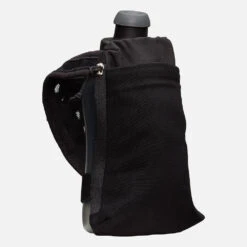 Nathan SpeedDraw 2 Flask 12oz (Black/Reflective Silver)