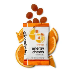 Skratch Labs Sport Energy Chews -FastStride Gear OrangeEnergyChewSportFuelSingleFront