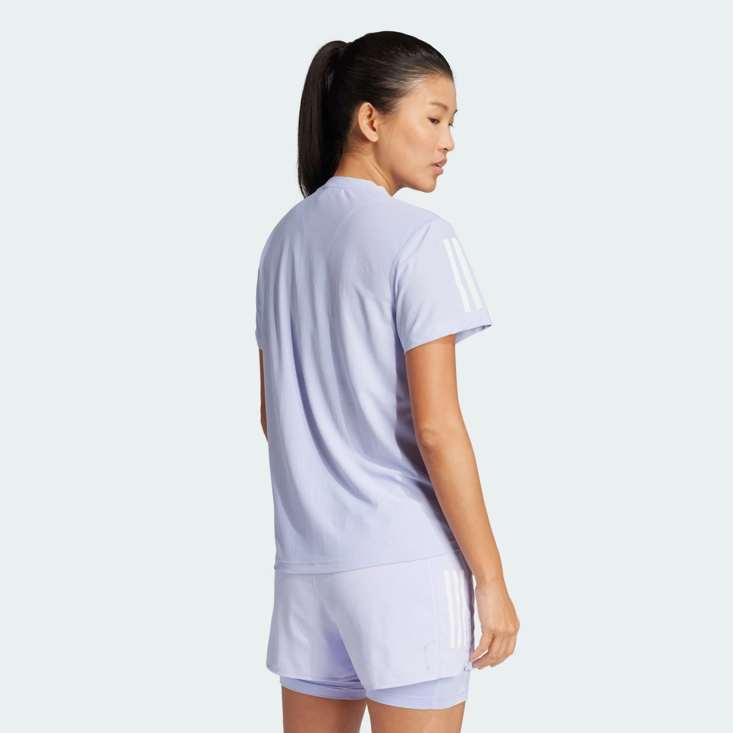 ADIDAS Women's OTR Base Tee (Violet Tone) 4 ADIDAS Women's OTR Base Tee (Violet Tone) - Image 2