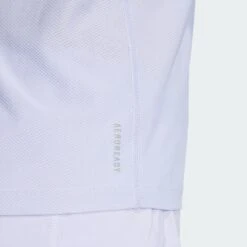 ADIDAS Women's OTR Base Tee (Violet Tone) 11 ADIDAS Women's OTR Base Tee (Violet Tone) -FastStride Gear Own The Run Tee Purple JD6435 42 detail