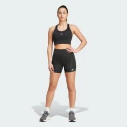 ADIDAS Women's OTR Short Leggings (Black) -FastStride Gear Own the Run Short Leggings Black IS9919 25 outfit