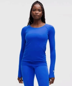 Lululemon Women’s Swiftly Tech Long Sleeve 2.0 *Hip Length (Cerulean Blue/Cerulean Blue)