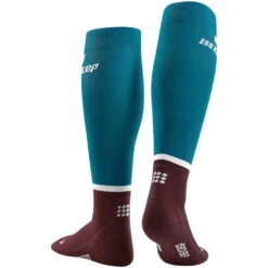 CEP Women's Run Tall Socks 4.0 (Petrol/Dark Red) 10 CEP Women's Run Tall Socks 4.0 (Petrol/Dark Red) -FastStride Gear Run Socks 4 0 petrol dark red WP209R W back sock 4 1080x 8d434aab 5bf4 409b 93ef f9b6aa798153