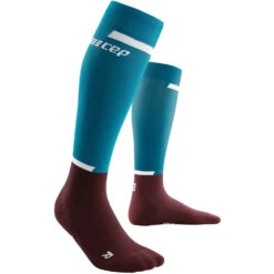 CEP Women's Run Tall Socks 4.0 (Petrol/Dark Red) 9 CEP Women's Run Tall Socks 4.0 (Petrol/Dark Red) -FastStride Gear Run Socks 4 0 petrol dark red WP209R W front sock 3 1080x 24086dcc b3b0 4e20 a3d7 9d061ef6c79e