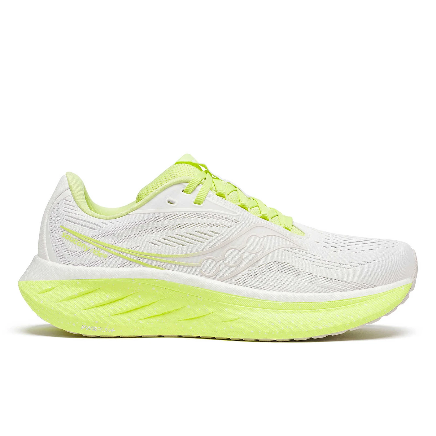 Saucony Women's Ride 18 (143 - White/Sunny) 3 Saucony Women's Ride 18 (143 - White/Sunny)