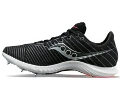 Saucony Women's Velocity MP (85 - Black/VIZI) 9 Saucony Women's Velocity MP (85 - Black/VIZI) -FastStride Gear S19099 85 2