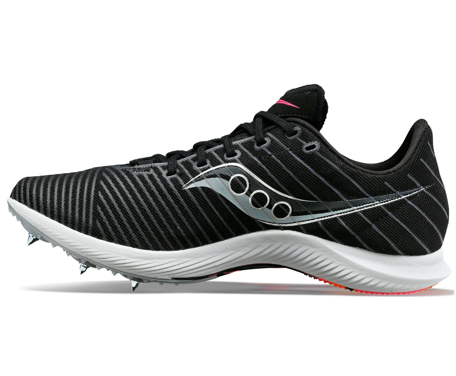 Saucony Women's Velocity MP (85 - Black/VIZI) 5 Saucony Women's Velocity MP (85 - Black/VIZI) - Image 3