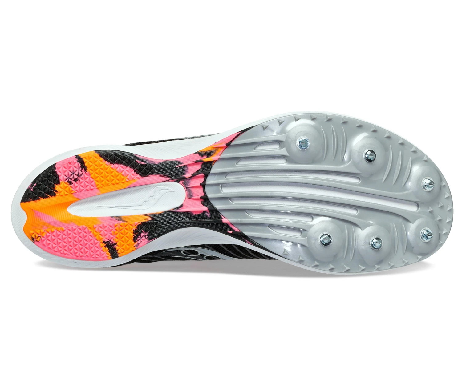 Saucony Women's Velocity MP (85 - Black/VIZI) 7 Saucony Women's Velocity MP (85 - Black/VIZI) - Image 5