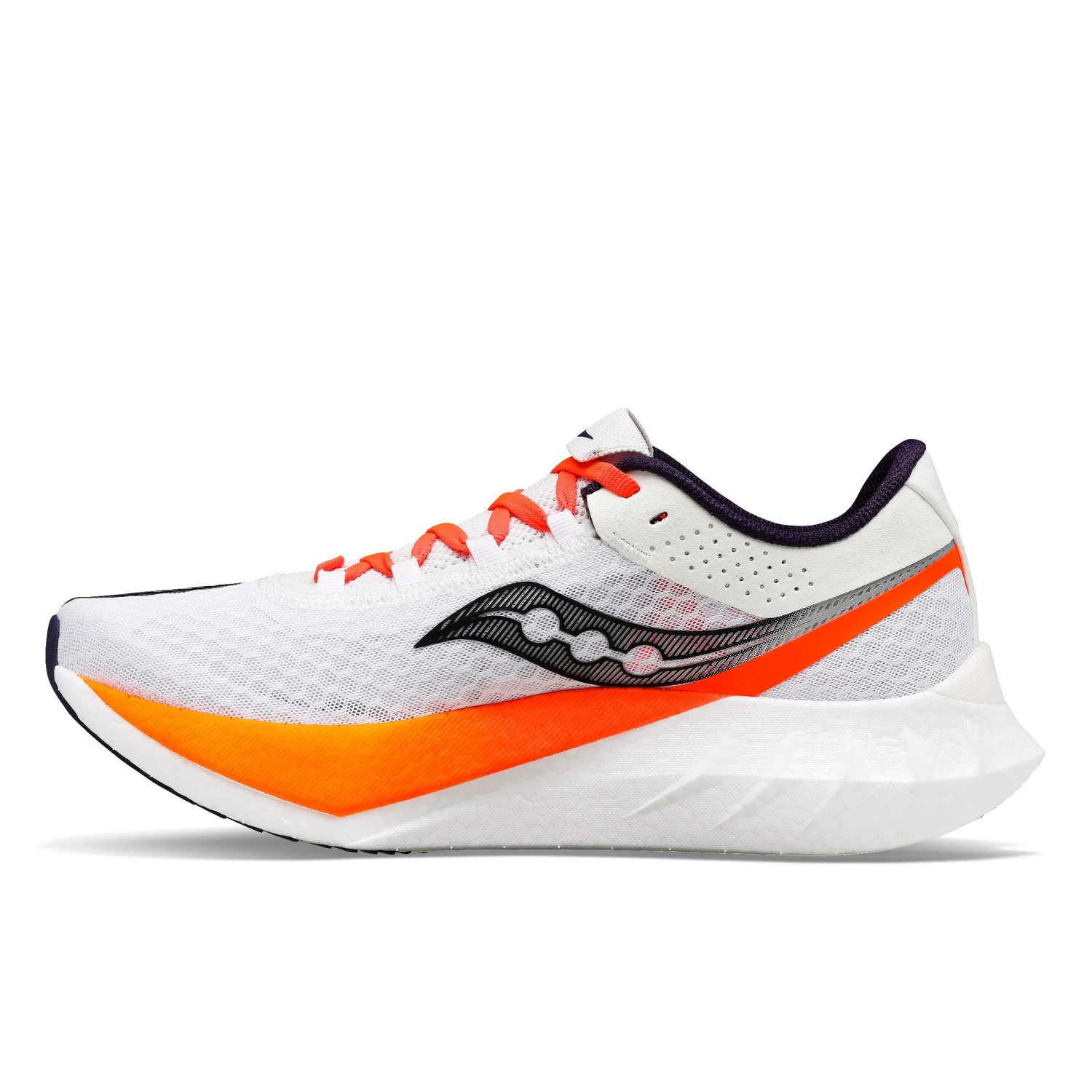 Saucony Men's Endorphin Pro 4 (129 - White/Black) 5 Saucony Men's Endorphin Pro 4 (129 - White/Black) - Image 3