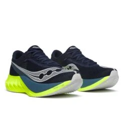 Saucony Men's Endorphin Pro 4 (222 - Navy/Citron) -FastStride Gear S20939 222 2