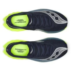 Saucony Men's Endorphin Pro 4 (222 - Navy/Citron) -FastStride Gear S20939 222 5