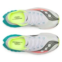 Saucony Men's Endorphin Pro 4 (97 - White/Mutant) 11 Saucony Men's Endorphin Pro 4 (97 - White/Mutant) -FastStride Gear S20939 97 5