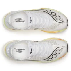 Saucony Unisex Endorphin Elite 2 (130 - White/Peel) -FastStride Gear S30994 130 5