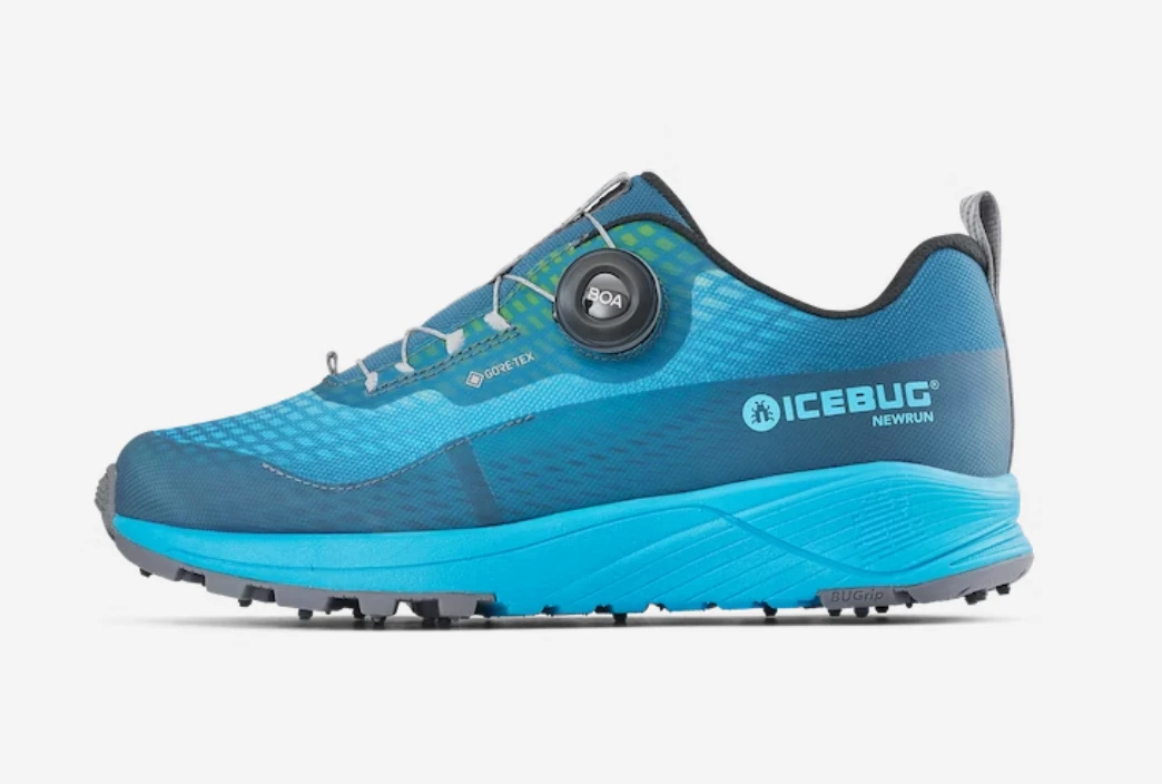 Icebug Women’s NEWRUN BUGrip GTX ( 9C - Mist Blue/Aqua) 3 Icebug Women’s NEWRUN BUGrip GTX ( 9C - Mist Blue/Aqua)