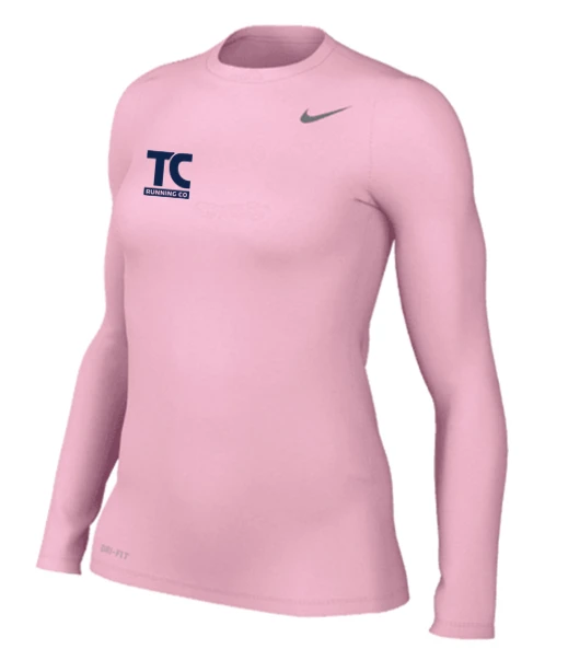 Nike Women’s TCRC Legend Long Sleeve Tee (653 - Shy Pink) 5 Nike Women’s TCRC Legend Long Sleeve Tee (653 - Shy Pink) - Image 3