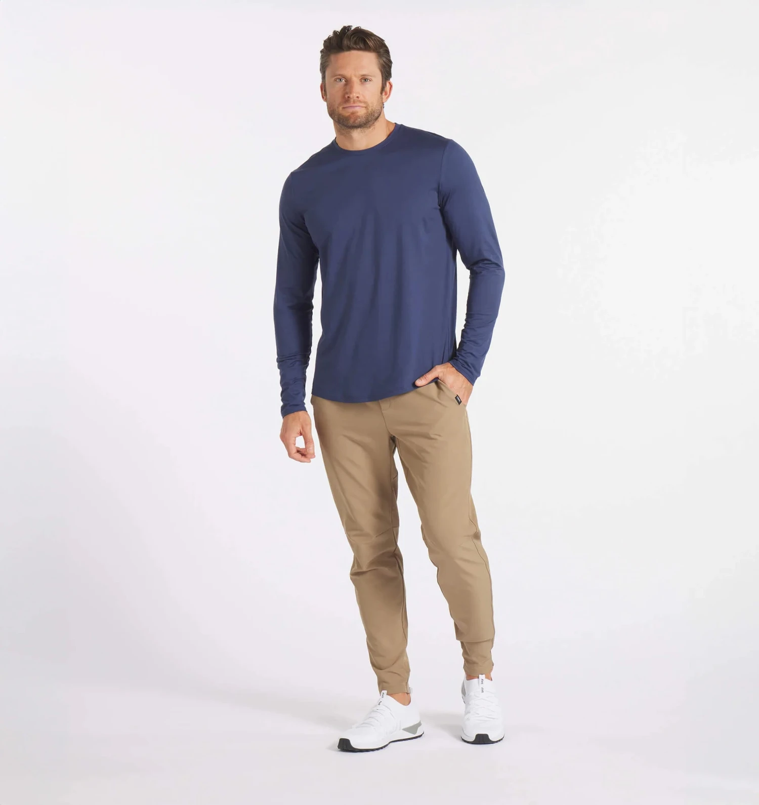 Men's Ultra Long Sleeve (Harbor Blue) 8 Men's Ultra Long Sleeve (Harbor Blue) - Image 6