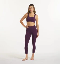 Women's Performa High-Rise Legging II [7/8] (Dark Plum) -FastStride Gear UNRL 2024 08 02 KB8378