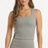 Women's Performa Fitted Tank (Eucalyptus)