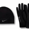 Nike Men's Run Dry Hat And Glove Set (082 - Black/Reflective Silver) -FastStride Gear detail N.100.2579 082 P 1 584b4ad5 67ef 4ca8 a9a7 f5b091b358ce