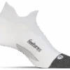 Feetures Elite Ultra Light No Show Tab (White) -FastStride Gear image 16ef1672 f19c 4900 b2e2 8aa8acc75ed3