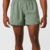 ADIDAS Men's Own The Run Base 5" Short (Silver Green)