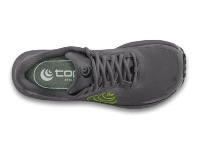 Topo Athletic Men's MTN Racer 4 (Grey/Lime) 6 Topo Athletic Men's MTN Racer 4 (Grey/Lime) - Image 4